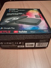 3 IN 1 SMART TV BOX ANDROID TV™, TERRESTRISCHER UND KABEL-RECEIVER  4K
