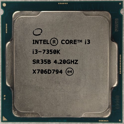 Intel 7350k core - intel, hd