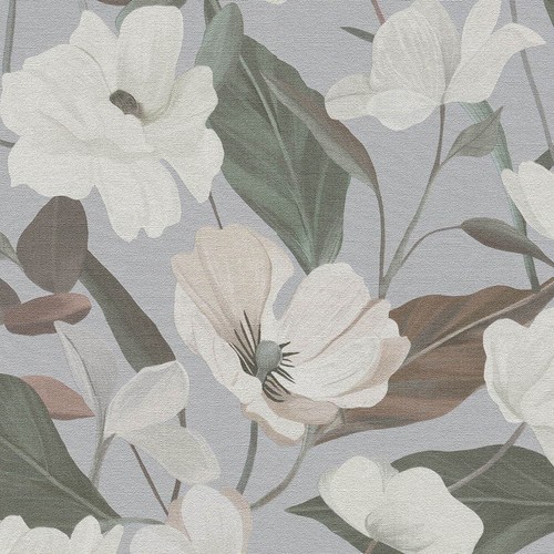 Vliestapete floral blumen - floral,