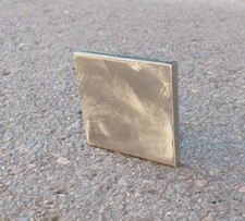 Edelstahl Blech 100 x 80 x 10 mm Ankerplatte Edelstahl V2A NEU