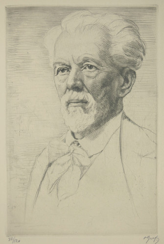 Oskar graf porträt - oskar,