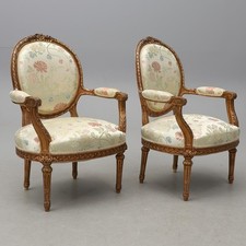 Louis Seize Sessel Paar