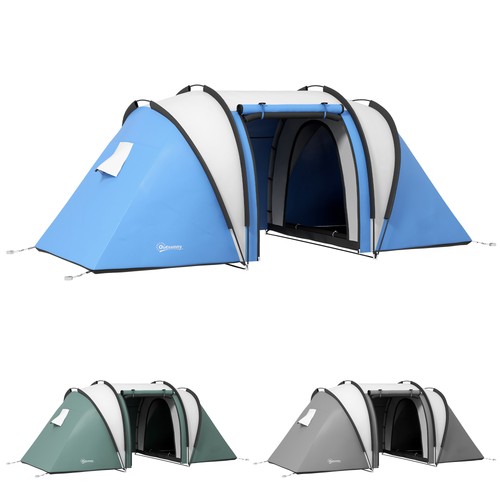 Outsunny campingzelt für 5 - campingzelt,