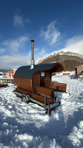 Fass sauna outdoor mobile - sauna,