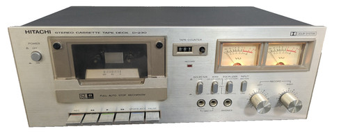 Hitachi 230 kassettendeck - d-230, /