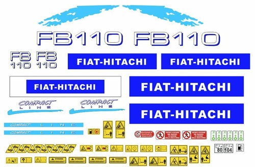 Fiat hitachi 110 - fb, modell