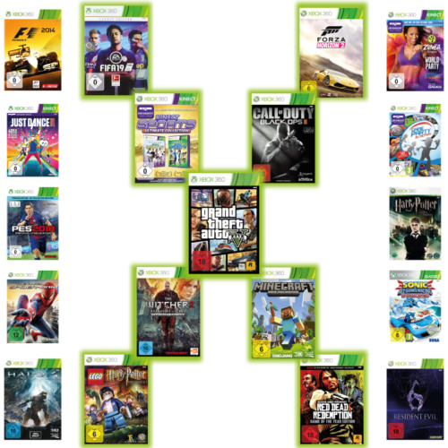 Xbox 360 spiele - spiele, auswahl