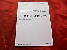 AIR ON STRINGS Rainer KInast Rock & Traditional  für 2 Flöten und drei Gitarren
