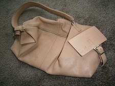 Hogan Damen Handtasche, Leder, creme / beige, TOP Zustand, neuwertig