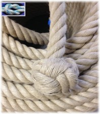 Endknoten an 30mm Polyhanf