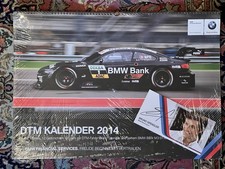 Kalender - BMW DTM 2014 mit Autogrammkarte  „Bruno Spengler“