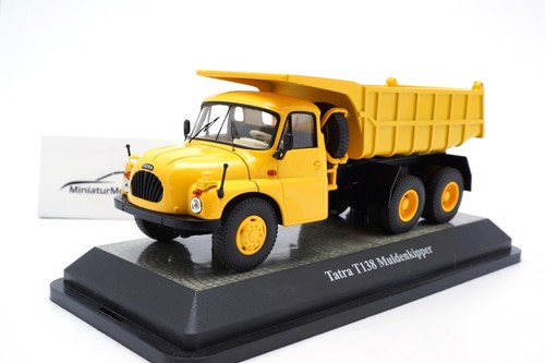 Tatra t138 muldenkipper - muldenkipper, gelb