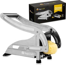 Topcroft Pommesschneider mit Gummifuß Pommes Frites Gemüseschneider