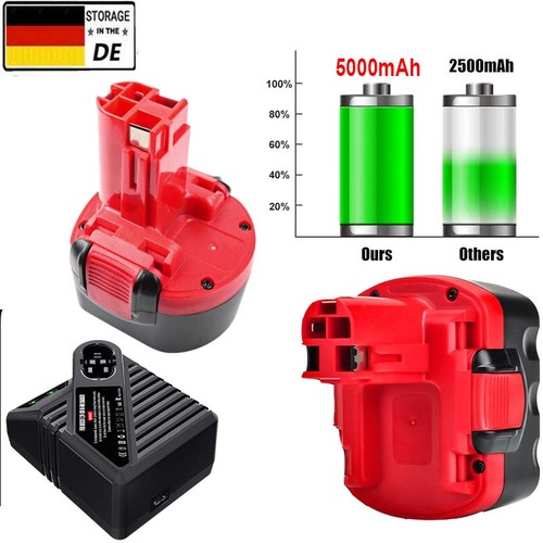 5000mah akku für bosch - 9.6v,