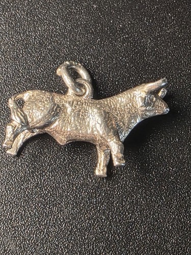 Vintage sterling silber stier - vintage,