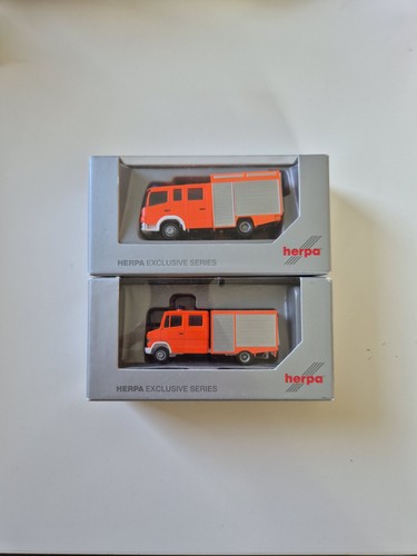 Herpa feuerwehr konvolut mb - h0,