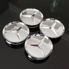 Für Mercedes 75mm Chrom