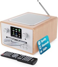 DAB+ Internet-Radio, BT,Oak, Majority Homerton 2,CD-Player DEFEKT, NEUTRAL VERP.