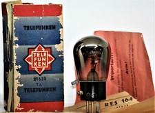 res164d telefunken nos-röhre
