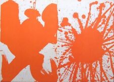 WALASSE TING montiert Ltd Original Lithographie, 18 x 14" 1963 Cobra Interesse WT08