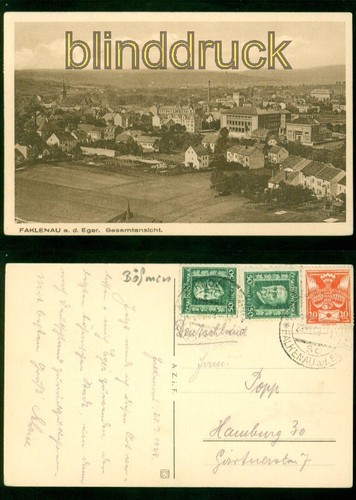 Falkenau eger sw - falkenau, a.