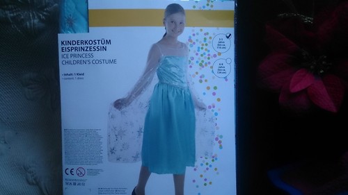 Kinderkostüm eisprinzessin - kinderkostüm,