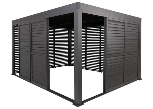 Pergola 4x3m lamellendach - pergola,