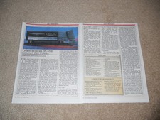 Onkyo Integra DX-5700 CD Review, 2 Pg , Info, Brille, Test, 1990