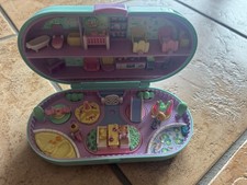 Polly Pocket Babysitting Stamper Set, 2 Babys, Dreirad, Blau, 1992