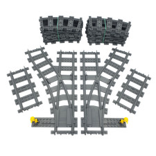 Lego® Eisenbahn Schienen RC TRAIN 7895 7896 SET Weichen 7499 60205 TRACKS G ZUG 
