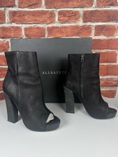 AllSaints Damen schwarz grau