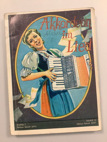 Noten akkordeon lied - noten:,