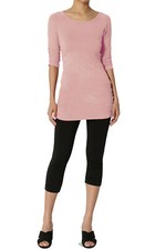 Damen 3/4 Ärmel Langarm