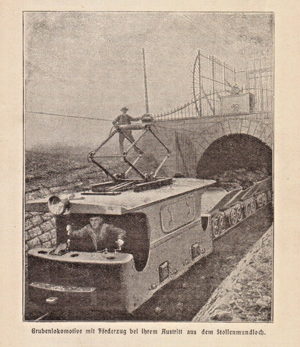Elektrische grubenbahn anno - grubenbahn,