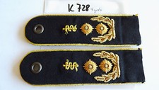 Bundeswehr Schulterstücke Gesellschaftsanzug General­stabsarzt Heer (k728)