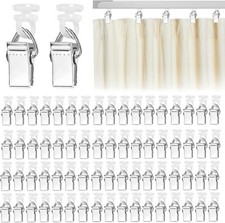 70 Stück Gardinen Klammern