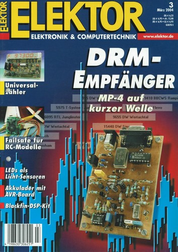 Elektor heft 2004 märz - elektor,