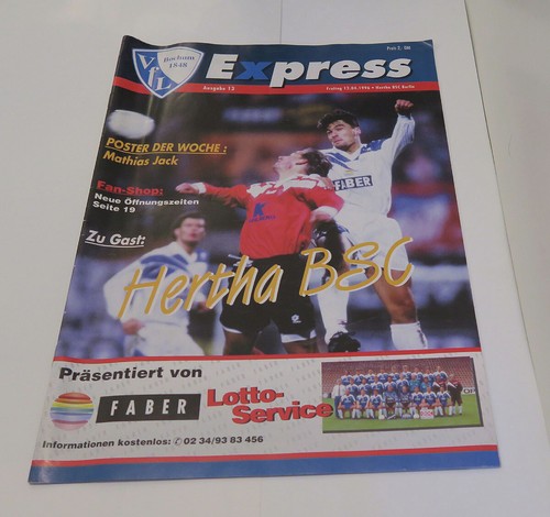 Stadionzeitung programm vfl - stadionzeitung,