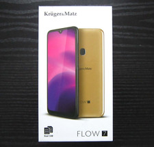 KRÜGER & MATZ Smartphone FLOW 7 Model KM0485-B Black Dual SIM Android 9 Pie OVP