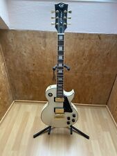 Career Elite Les Paul E-Gitarre Weiß