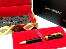 Montegrappa Game of Thrones Baratheon Ballpoint Pen Kugelschreiber Full Set NEU