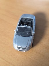 Audi A4, B6 Cabrio   1:87 in Metallausfertigung,  silber Metallic-Lackierung
