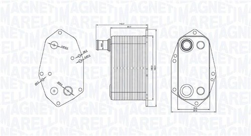Magneti marelli ölkühler - magneti,