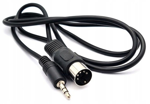Audio kabel pol din stecker - kabel, 5-pol