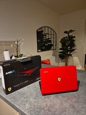 Acer Ferrari One 200 Laptop 4GB RAM, WIn 10 Pro, OVP + SCHNELLER UK🇬🇧 VERSAND