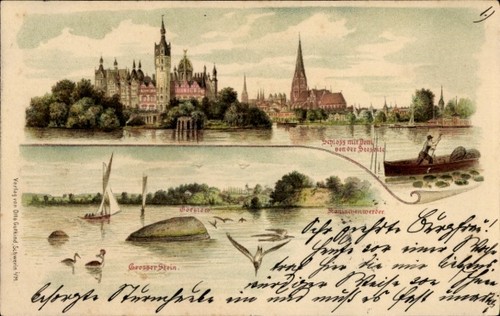 Litho schwerin mecklenburg - litho,