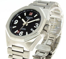 Swiss Alpine Military by Grovana Herrenuhr Datum 10ATM Edelstahl 7005.1137