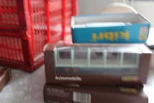 Faller H0 1037 Transportanhänger mit Rungen hellgrün für Riesenrad selten