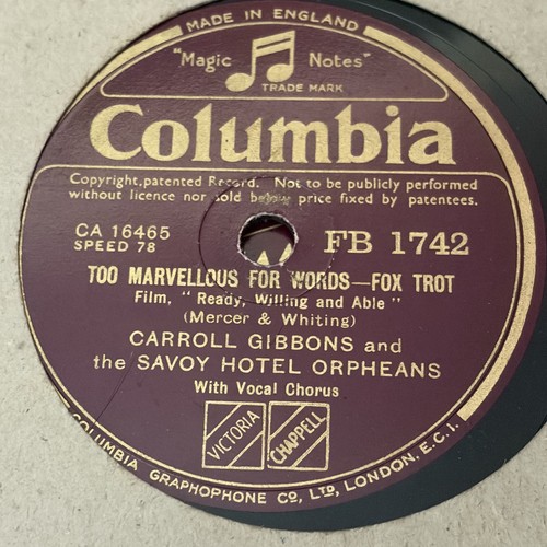 Carroll gibbons too marvellous - carroll,