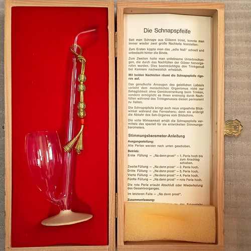 Schnapspfeife schnapsglas glas - schnapspfeife,